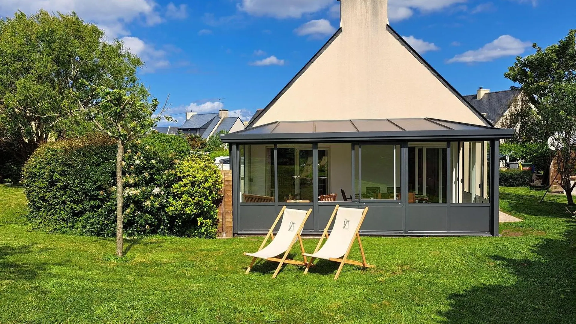 Holiday Home Near The Beach, Enclosed Garden, Fireplace, Plouarzel 法国